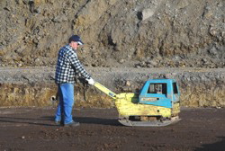 Die letzten Meter f�r heute.