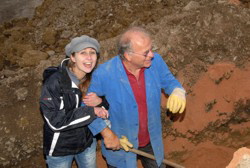 Ha ha Lentjes,  jetzt han mir e  Kn�mmelche . . .