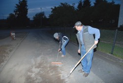 Kehren das es staubt . . .