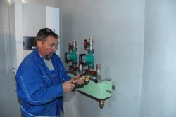 . . . die Feinjustierung . . .