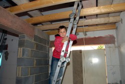 Joshua sieht alles gelassen . . .