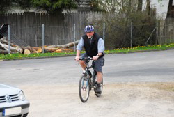 Umweltfreundlicher Helfer rollt an.