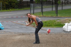 Tanja ist immer f�r einen Spass zu haben . . .