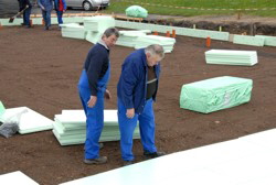 Styrodur ist gut gegen kalte F��e