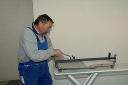 Walter schneidet . . .