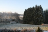 Eine frostige Nacht und ein sehr sch�ner sonniger Tag um 5 Grad plus.