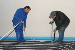 Walter und Berthold �ben f�r das Ahrbitur . . .