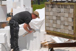 Der "Stein-Schnitzer" vom Strehl.