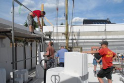 Es war ein sehr hei�er Tag. Knappe 40 Grad!