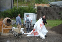 eins zu acht, wird auch noch hart . . .