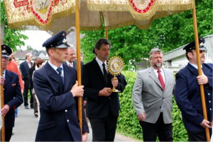 Fronleichnamsprozession 2008. Foto: Hejo Mies