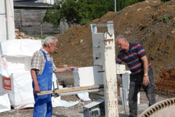 Ich ziehe und du dr�ckst, gell?