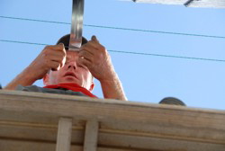 Na kleiner, machst du wieder Bilder . . .