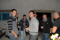 . . .das sind schon einige Zentner . . .