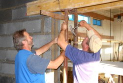 Gut abst�tzen ist wichtig . . .