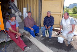 Verdientes Feierabendbier . . .