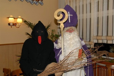 Unser Nikolausgespann. Foto Hejo Mies 2011