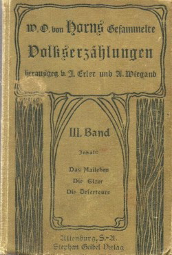 Das Mailehen dokumentier das "Gef�lle" zwischen Arm und Reich, ein Gesellschaftsbild aus den An-f�ngen des 20. Jahrhunderts (Archivbild J. Vossen)