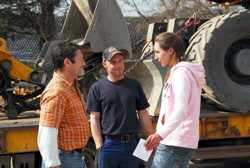 Dank und Lob unserer OV an die M�nner der Firma Balter.