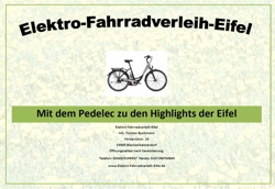 Elektro-Fahrradverleih-Eifel