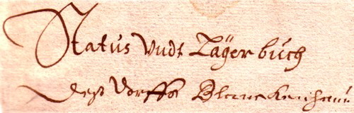 "Status- und L�gerbuch Dorffs Blanckenheim"