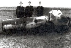 Bei Blankenheimerdorf abgest�rzte V1 (Bild: Archiv DGKV)